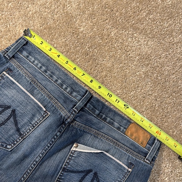 Level 99 Anthropology 28 Boyfriend Patch Distressed Cropped Loose Baggy - Picture 5 of 7